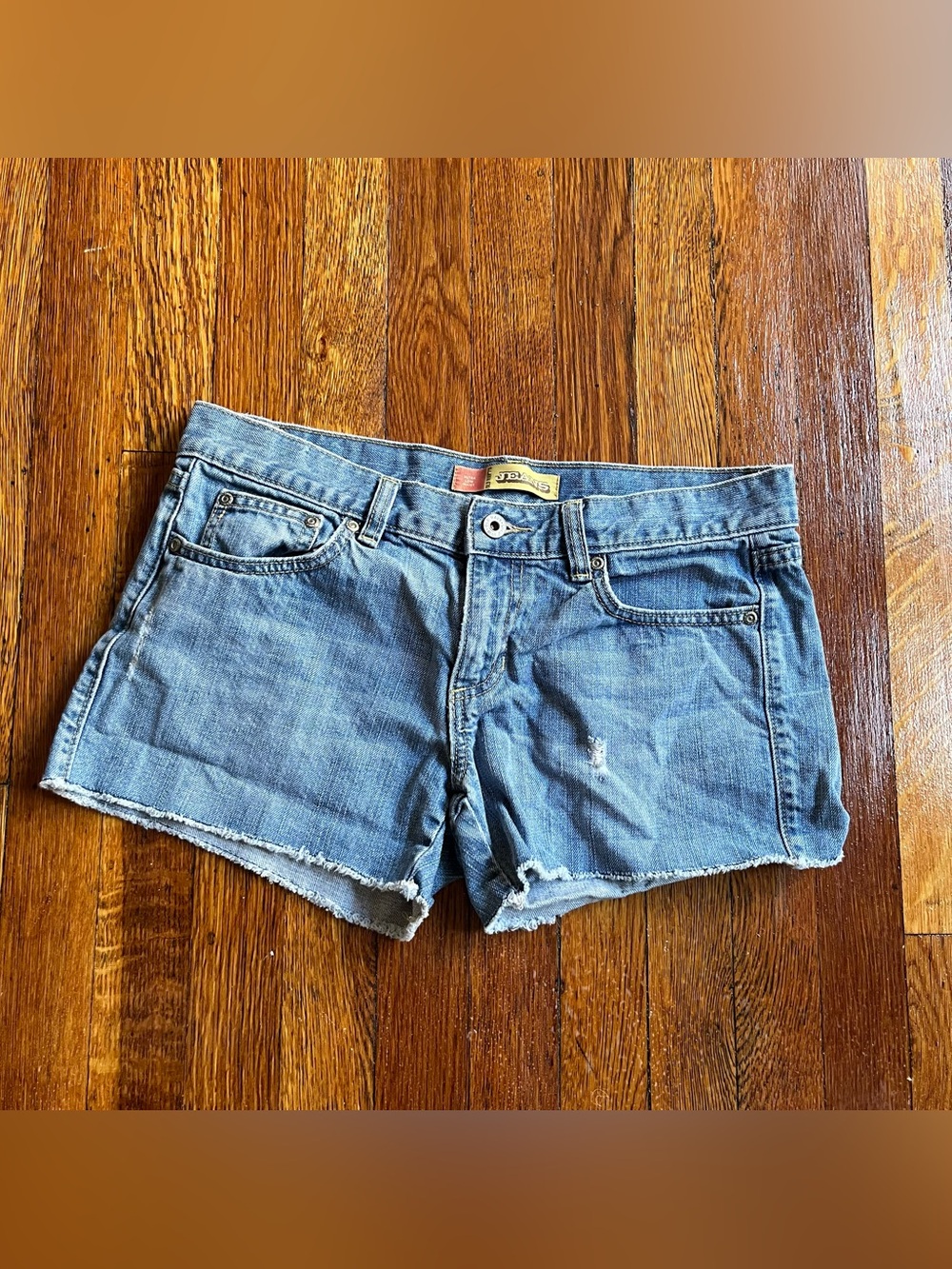 y2k Old Navy ultra low rise denim mini shorts